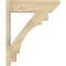 Ekena Millwork Merced Slat Rough Sawn Outlooker, Douglas Fir, 8"W x 28"D x 34"H OUT08X28X34MRC06RDF - alternate 4